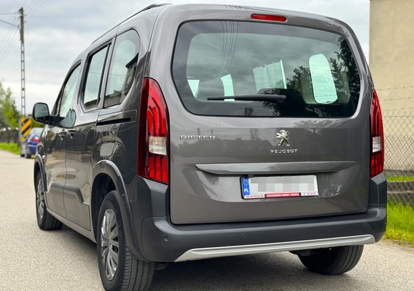 Peugeot Rifter cena 74999 przebieg: 124000, rok produkcji 2020 z Grabów nad Prosną małe 781